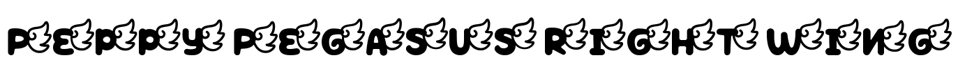 Peppy Pegasus Right Wing