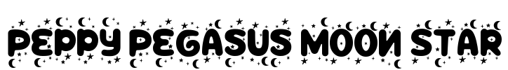 Peppy Pegasus Moon Star