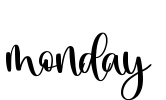 monday