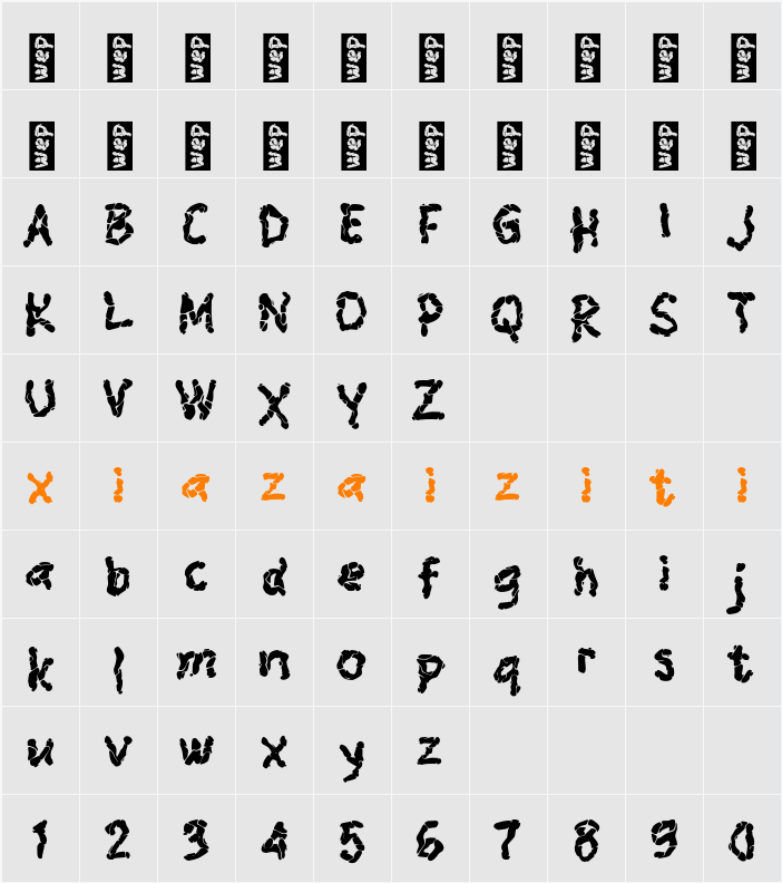 n Nemola 字符映射表