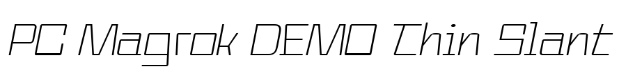 PC Magrok DEMO Thin Slant
