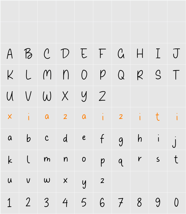 Radiant Kingdom 字符映射表