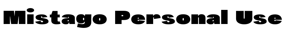 Mistago Personal Use