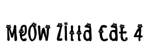 Meow Zilla Cat 4