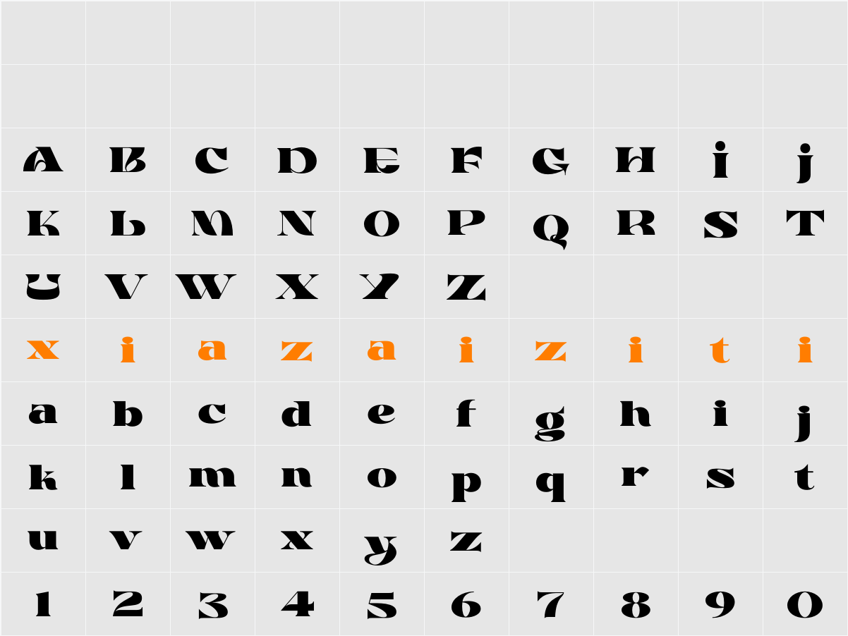 Plank Rollouts 字符映射表