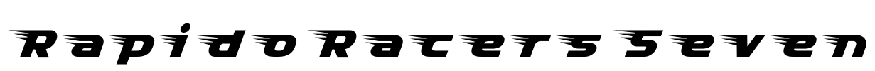 Rapido Racers Seven