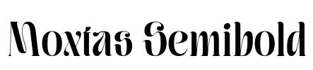 Moxtas Semibold