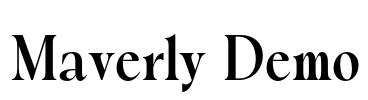 Maverly Demo