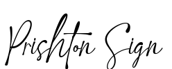 Prishton Sign