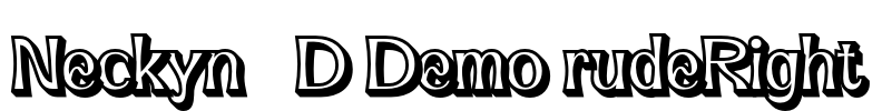 Neckyn 3D Demo rudeRight