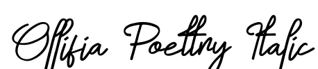 Ollifia Poettry Italic