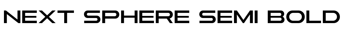 Next Sphere Semi Bold