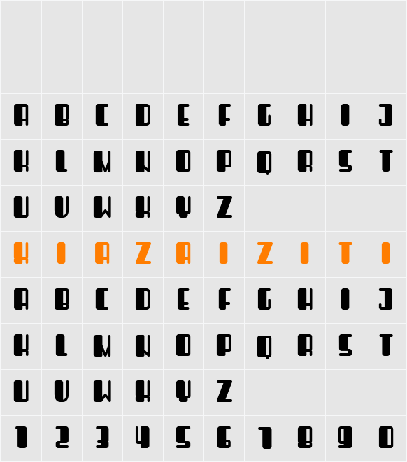 Objective Book 字符映射表