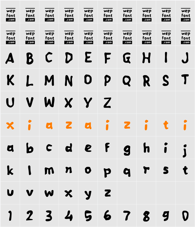 Obaco 字符映射表