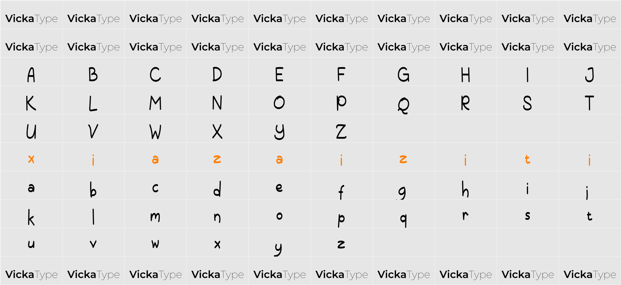 raline 字符映射表