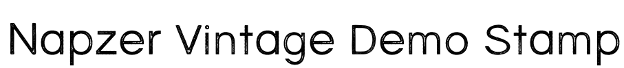 Napzer Vintage Demo Stamp