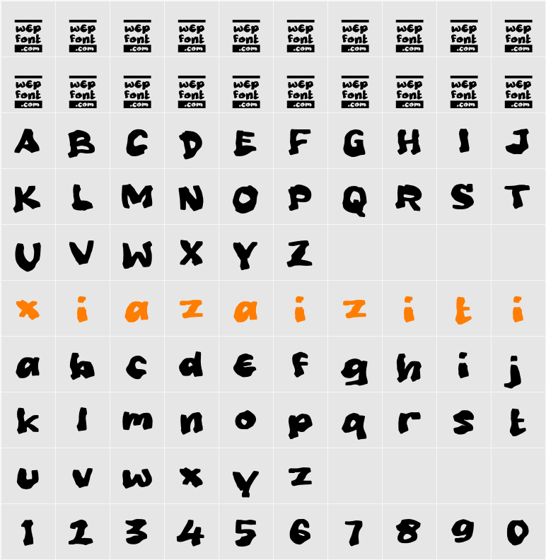 Odera 字符映射表