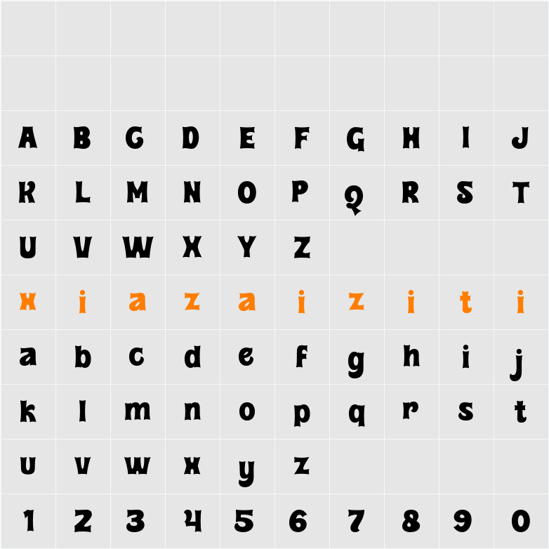 Monalive 字符映射表