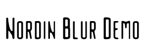 Nordin Blur Demo