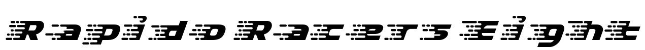 Rapido Racers Eight