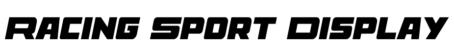 Racing Sport Display