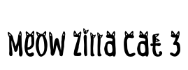 Meow Zilla Cat 3