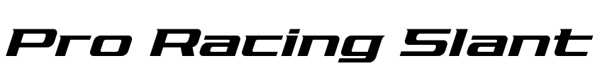 Pro Racing Slant