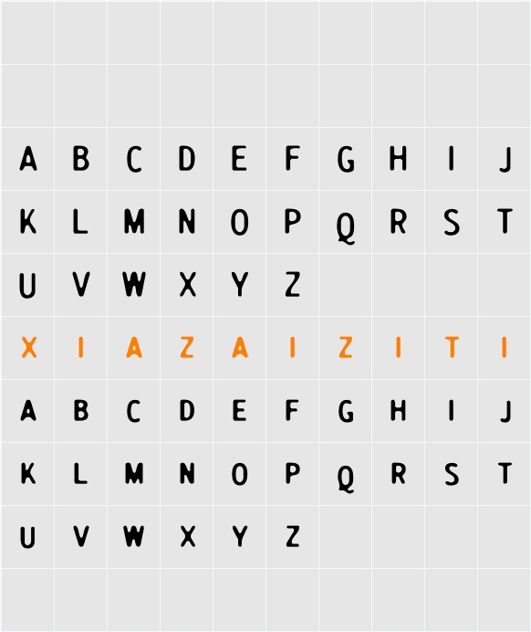 Morque Blur Demo 字符映射表