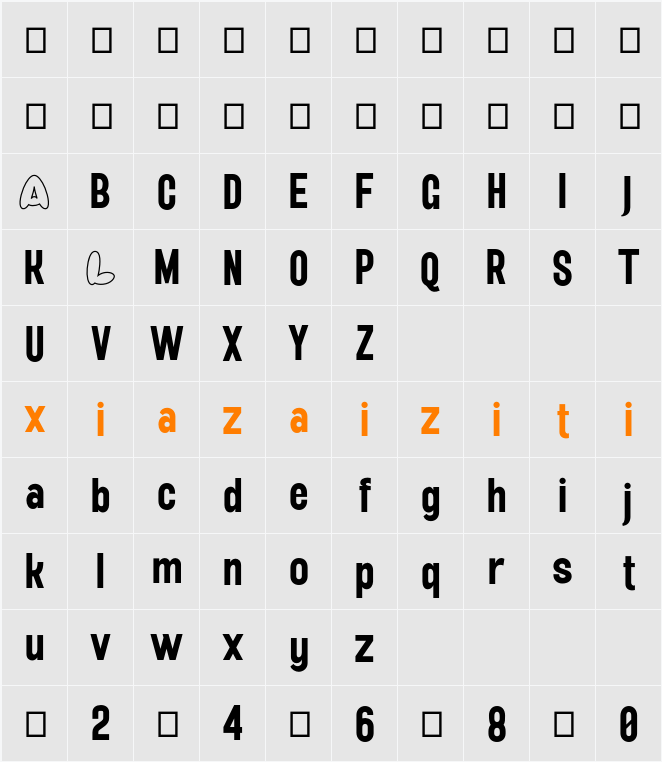 MilkyRoad 字符映射表