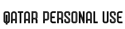 Qatar Personal Use