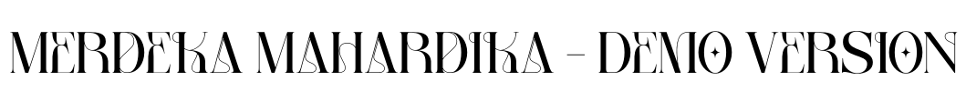 Merdeka Mahardika - Demo Version