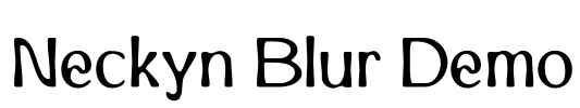 Neckyn Blur Demo