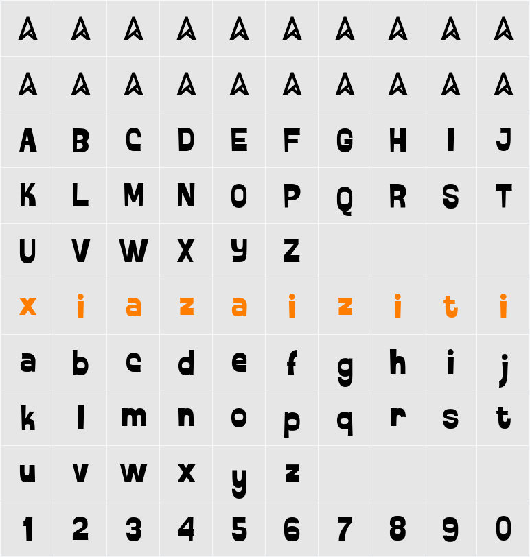 Nyonyo Chanel 字符映射表