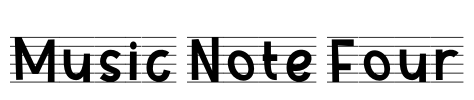 Music Note Four