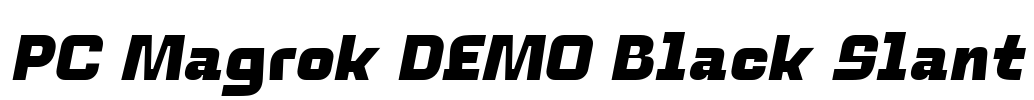 PC Magrok DEMO Black Slant
