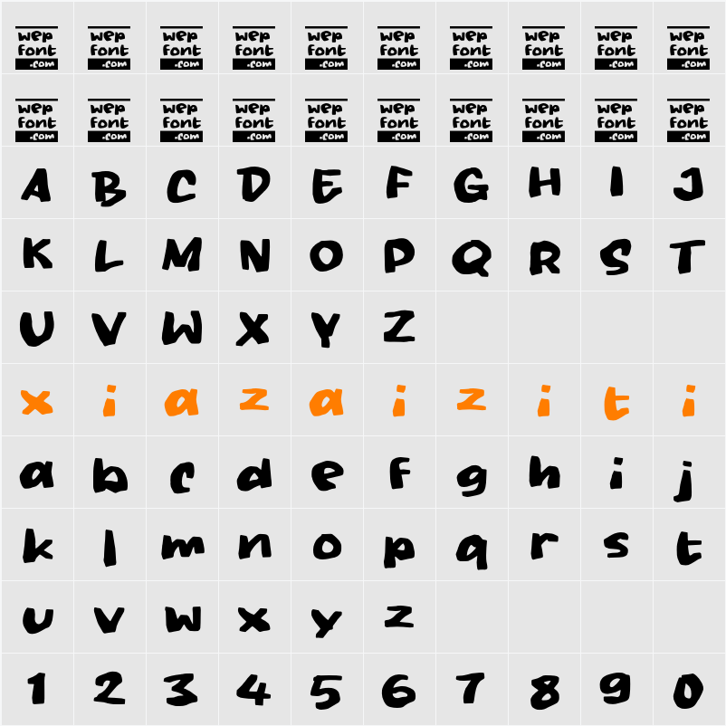 Ocitti 字符映射表