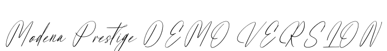Modena Prestige DEMO VERSION