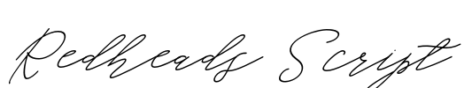 Redheads Script