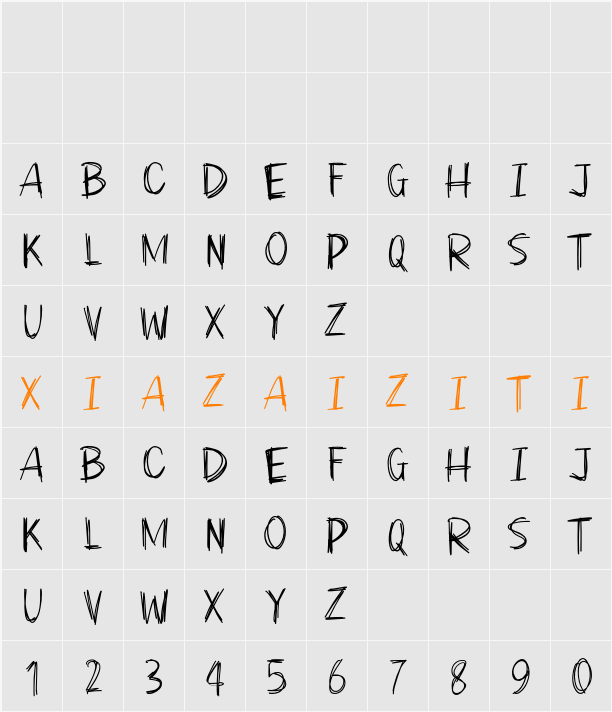 Pinkend 字符映射表