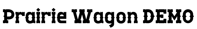 Prairie Wagon DEMO