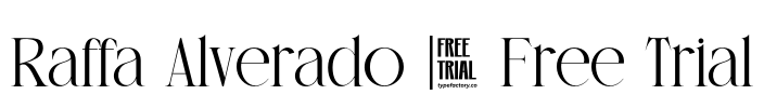 Raffa Alverado - Free Trial