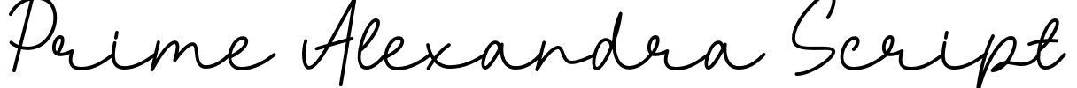 Prime Alexandra Script