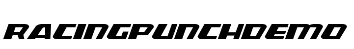 RacingPunchDemo