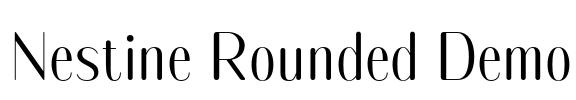 Nestine Rounded Demo