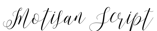 Motisan Script