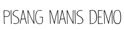 Pisang Manis DEMO
