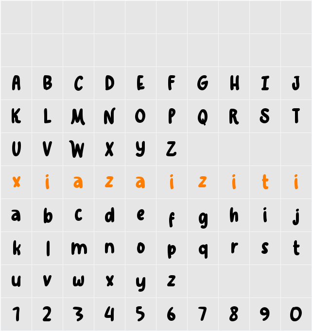 Playlist 字符映射表