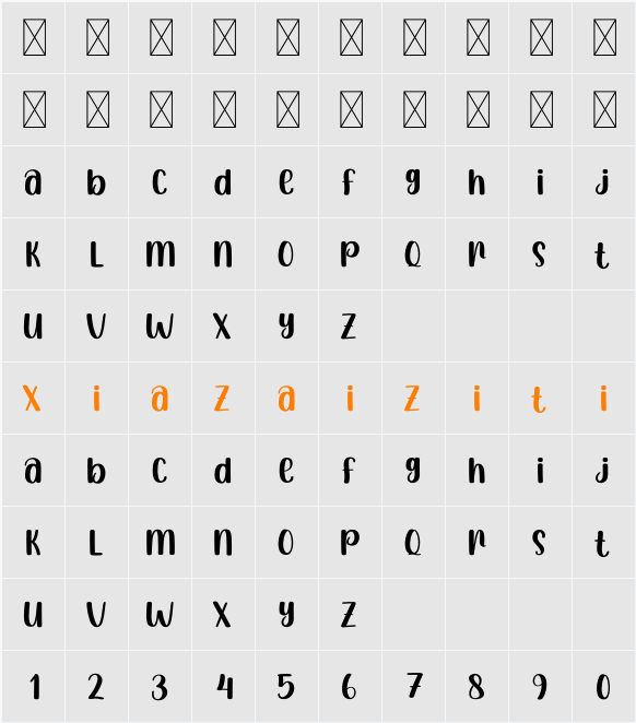 Pasta Cheese 字符映射表