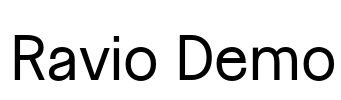 Ravio Demo