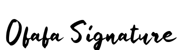 Ofafa Signature